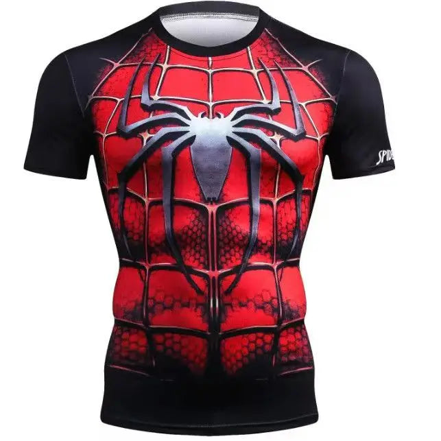 Kompressions-Shirt Hulk - Grüner Muskel-Torso