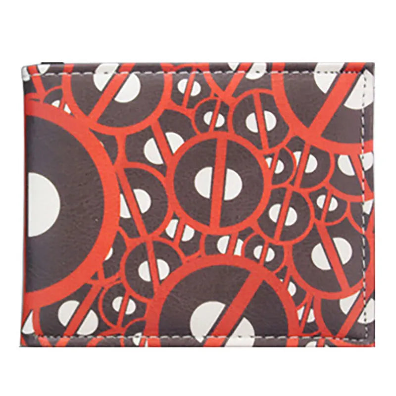 Monedero Avengers Deadpool - Estampado Repetido Marrón