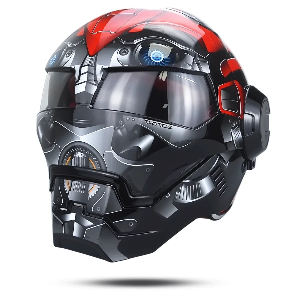 Casco Iron Man Avengers - Cosplay Abeja Roja
