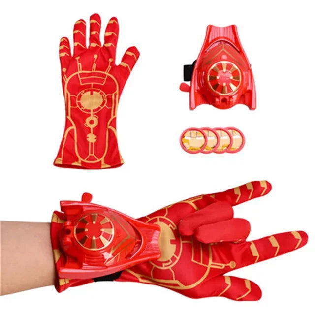 Iron Man Handschuh-Werfer – rot-goldene Scheibe