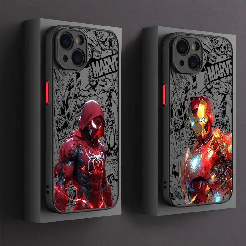 Xiaomi Redmi Marvel Iron Man Hülle - Ganzfigur