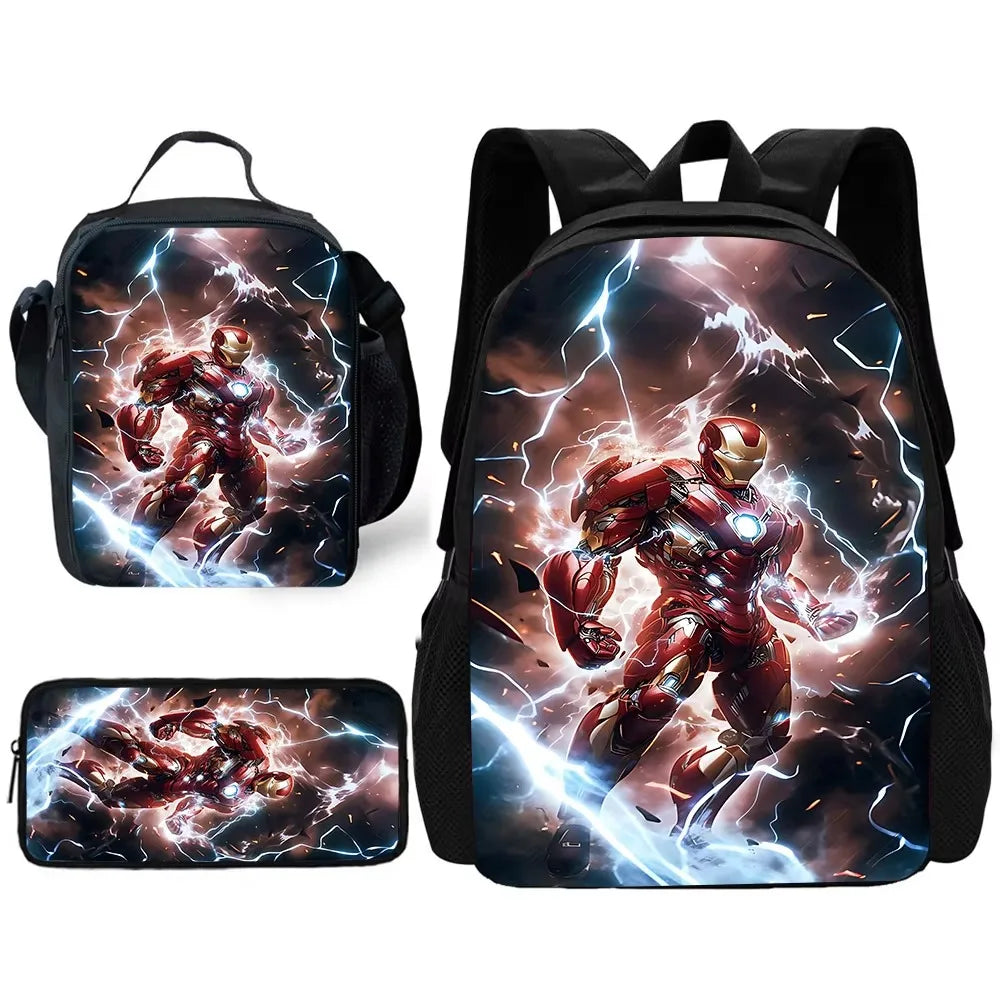Set de Material Escolar Los Vengadores Iron Man - Rayos de Combate