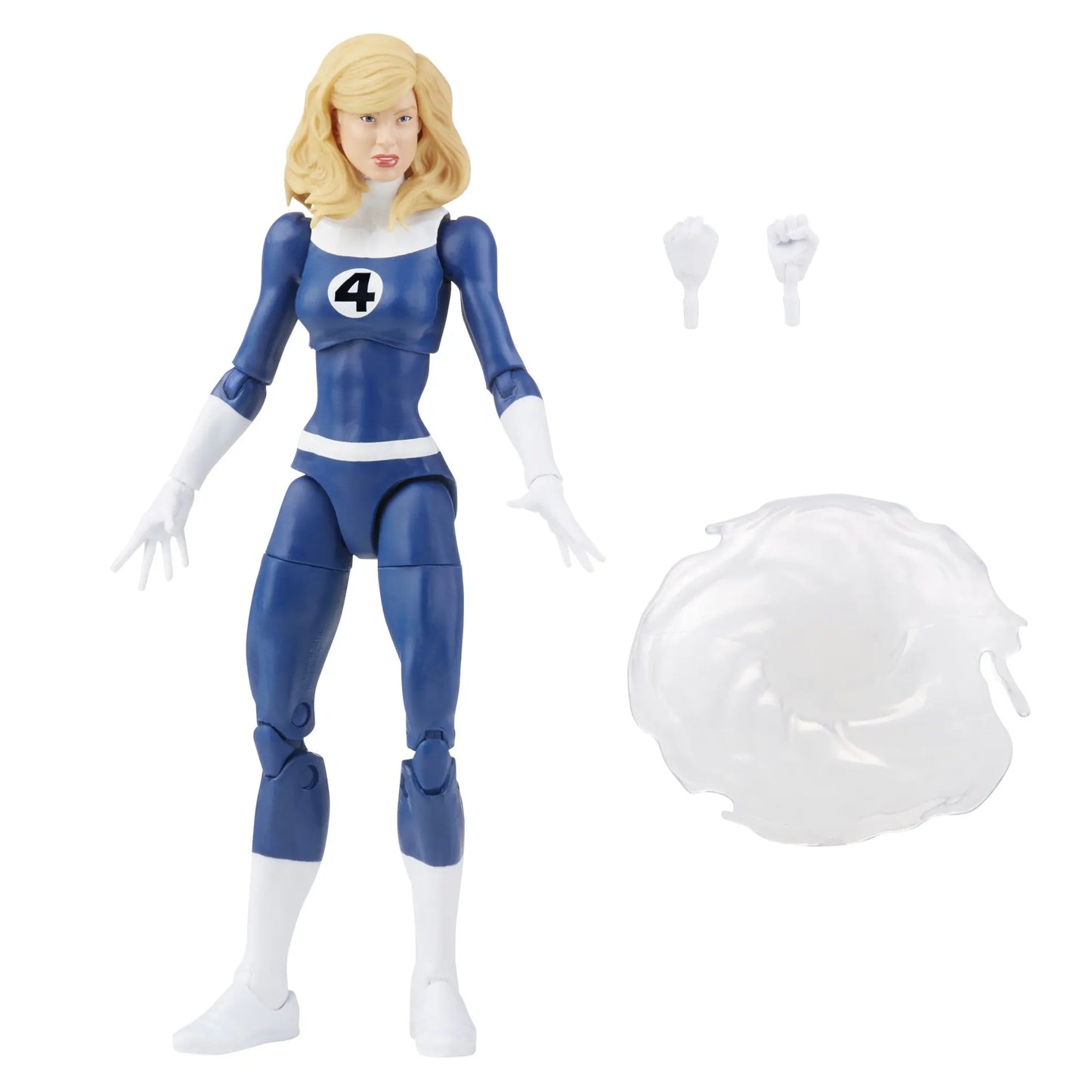 Figurine Marvel Legends Fantastic Four Retro Wave - The Thing Torche Humaine Femme Invisible M. Fantastique Psycho-Man 6 Pouces