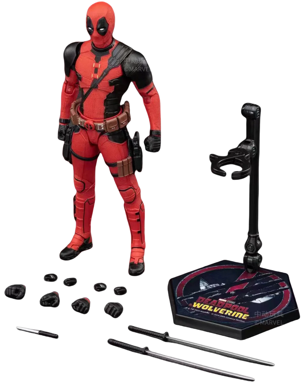Figura de acción de los Vengadores Deadpool y Lobezno - Dúo de lujo 2024