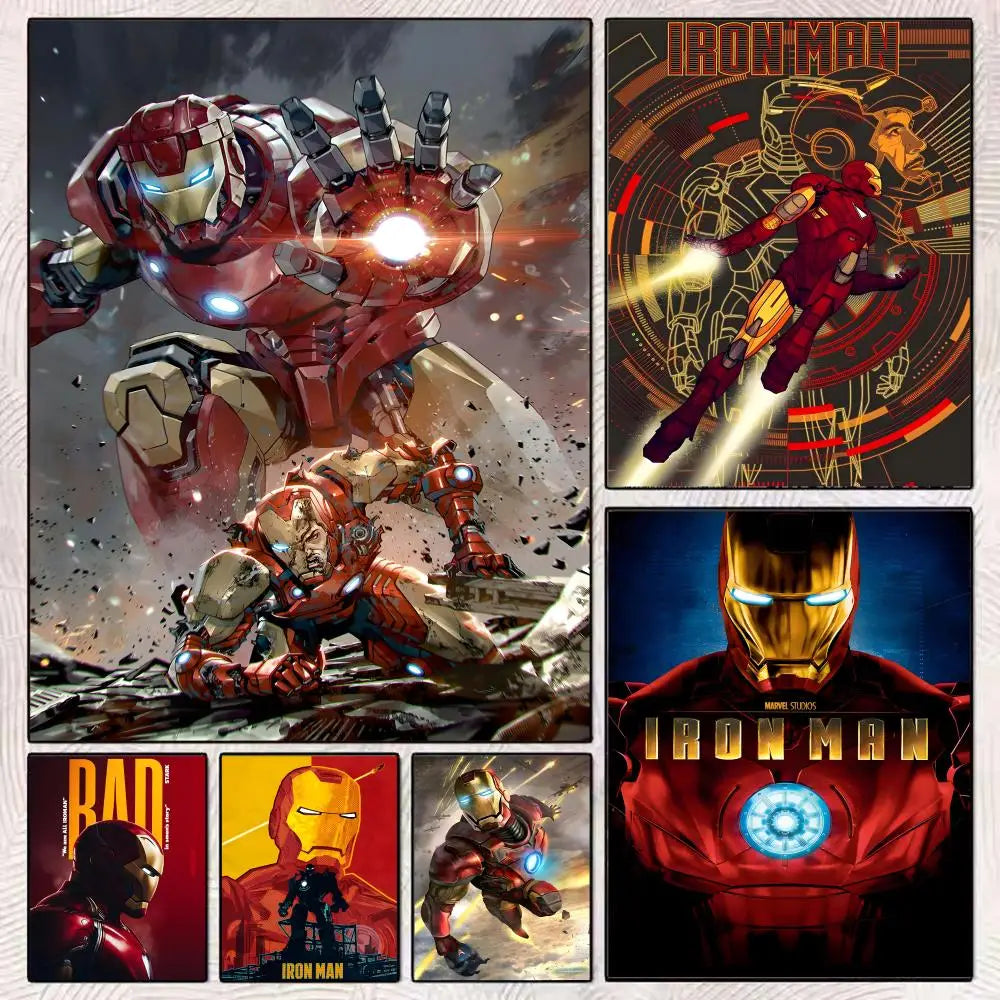 Sticker Iron Man - Réacteur Activé