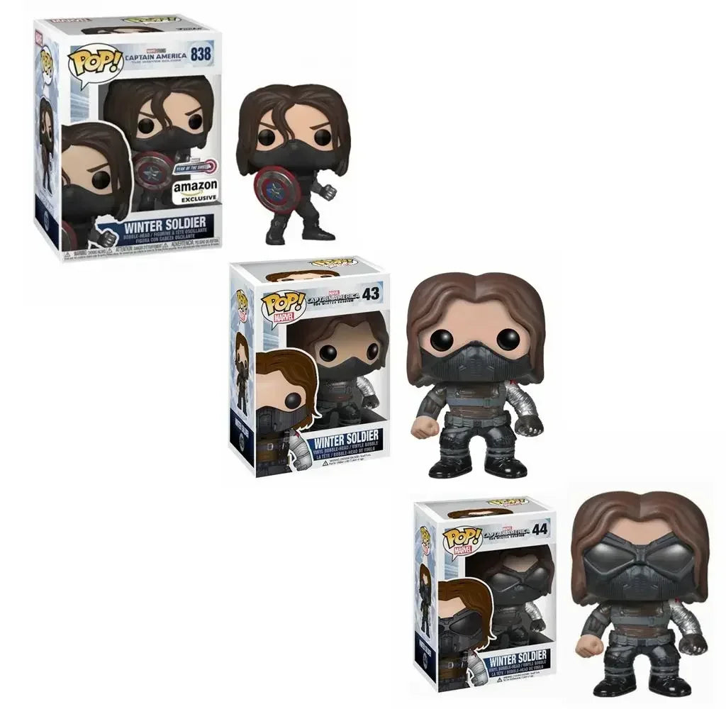 Figurine Funko Pop Avengers Winter Soldier - Masque Complet #44