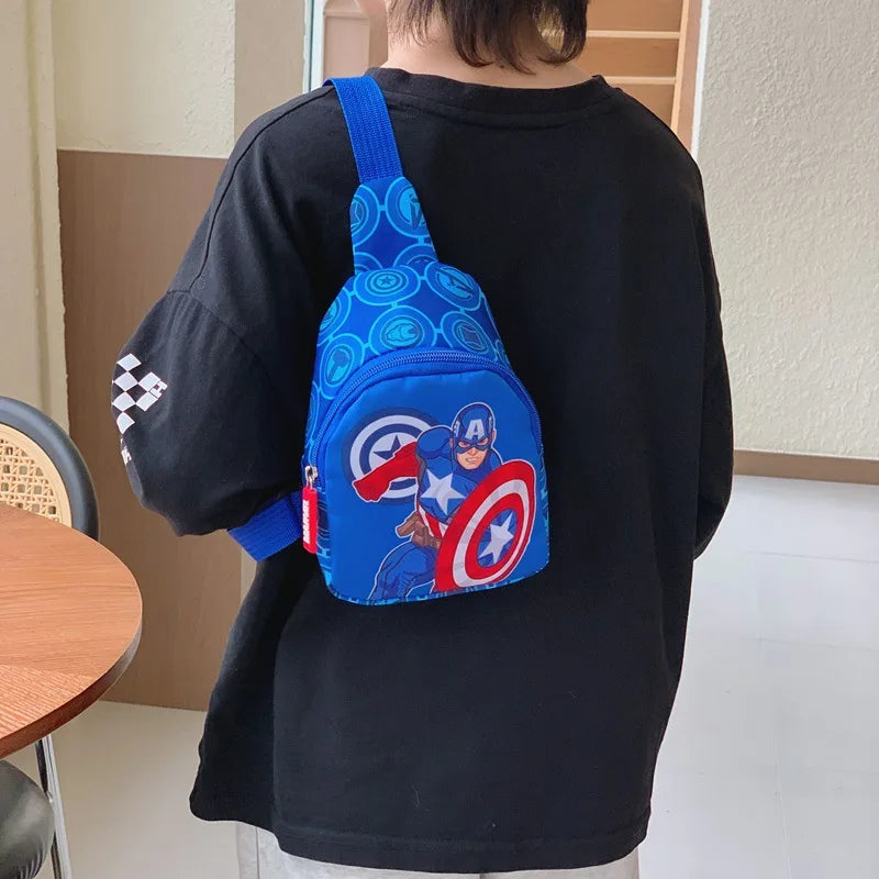 Bolso Vengadores Capitán América - Riñonera Casco Niño