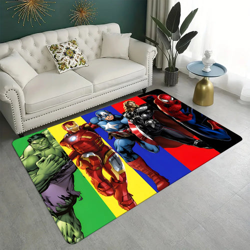 Alfombra Avengers Grupo Héroes - Tiras de Colores