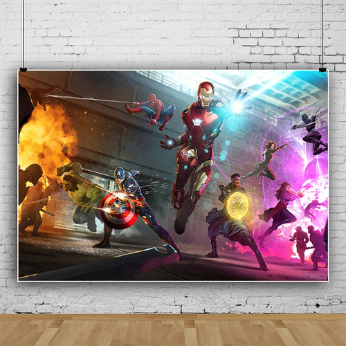 Poster Avengers Portale - Wandbild
