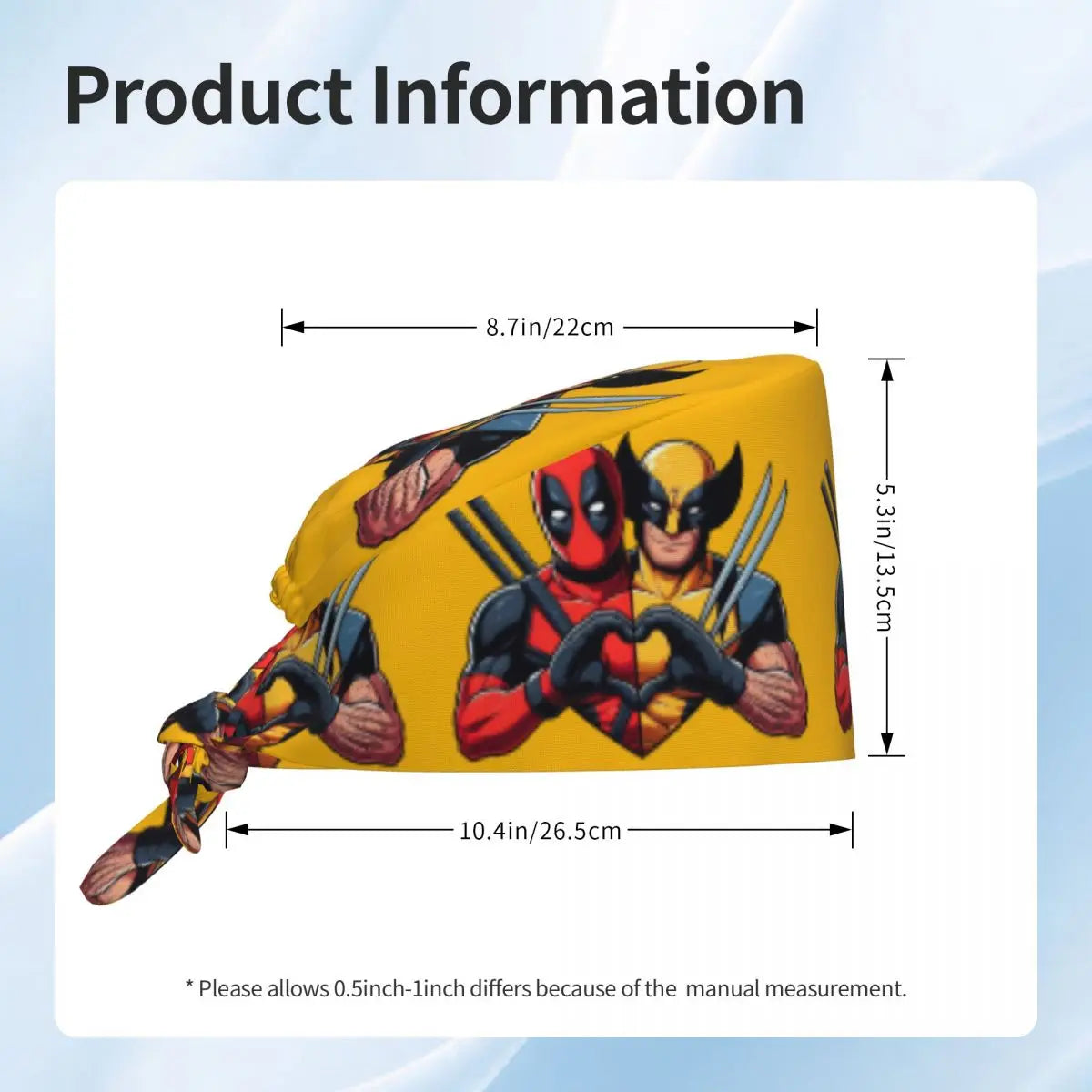 Bandana Deadpool - Logo Flamme Noir