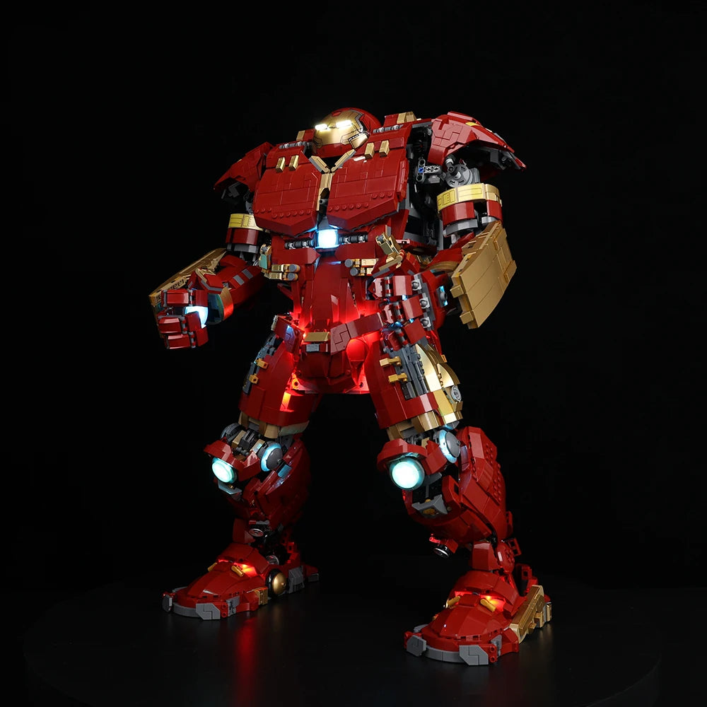 Kit LED Luminoso para LEGO Hulkbuster 76210 - Iluminación Completa