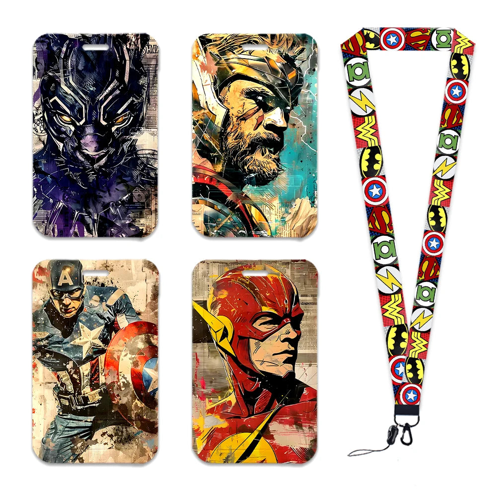 Porta credencial de Iron Man - Vuelo de propulsor de ciudad