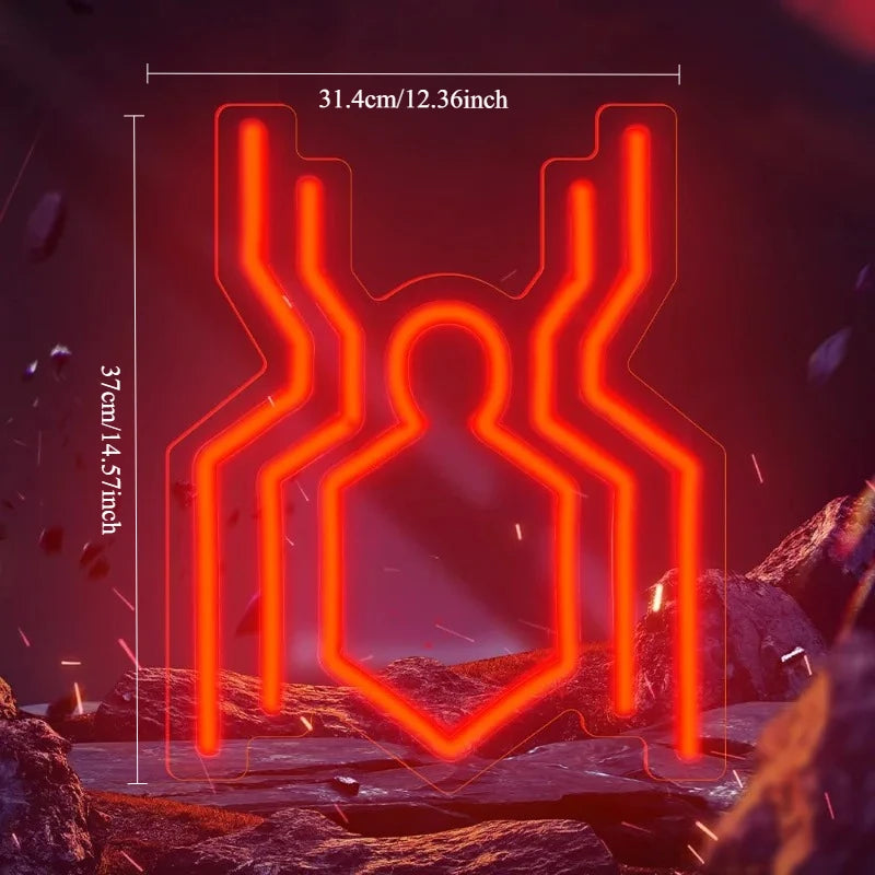 LED-Neon Avengers Iron Man - Dreieckiger Reaktor