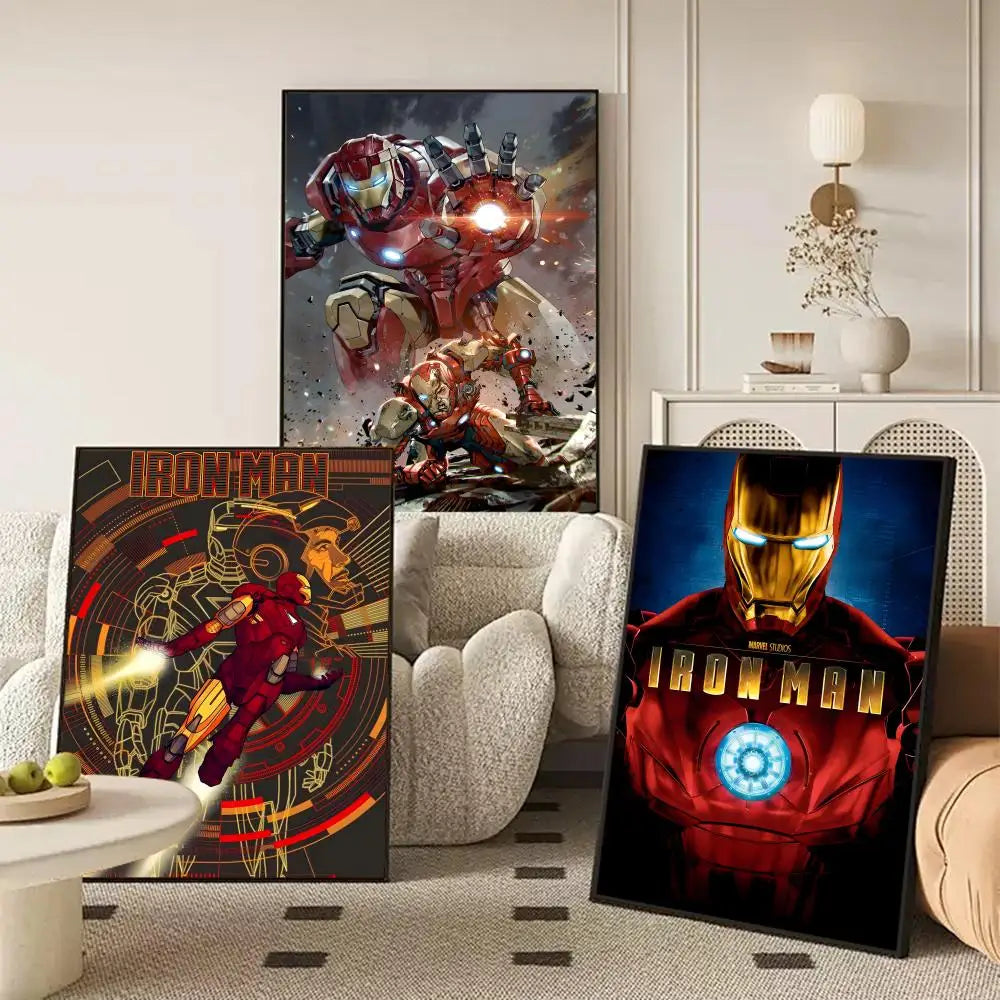Pegatina Iron Man - Retrato Casco