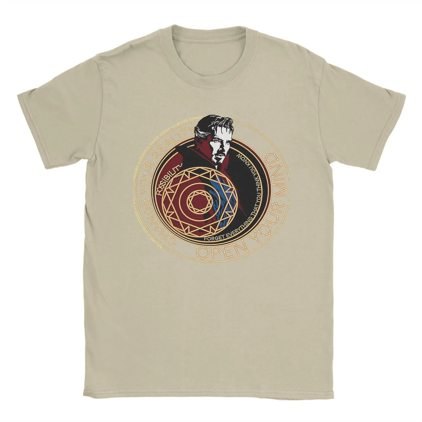 T-Shirt Doctor Strange - Cercle Mystique Change Your Reality Homme