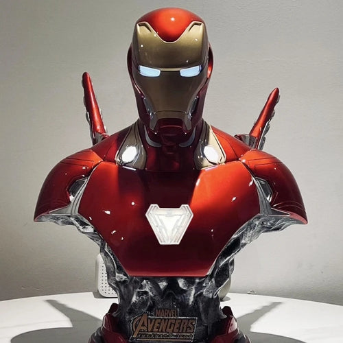 Buste Lumineux Avengers Iron Man - Classique Socle Avengers