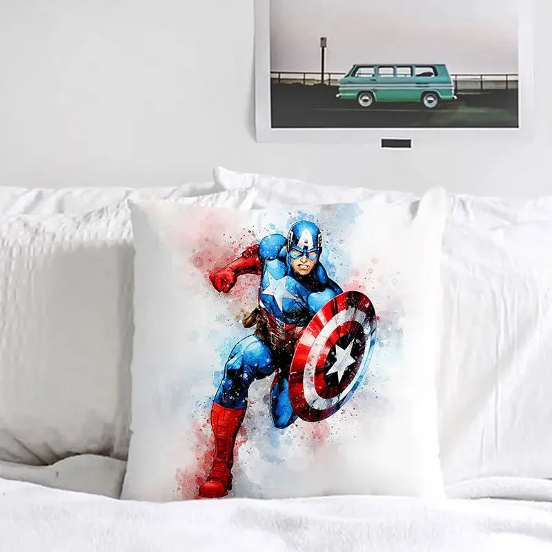 Kissenbezug Deadpool – Künstlerisches Aquarell