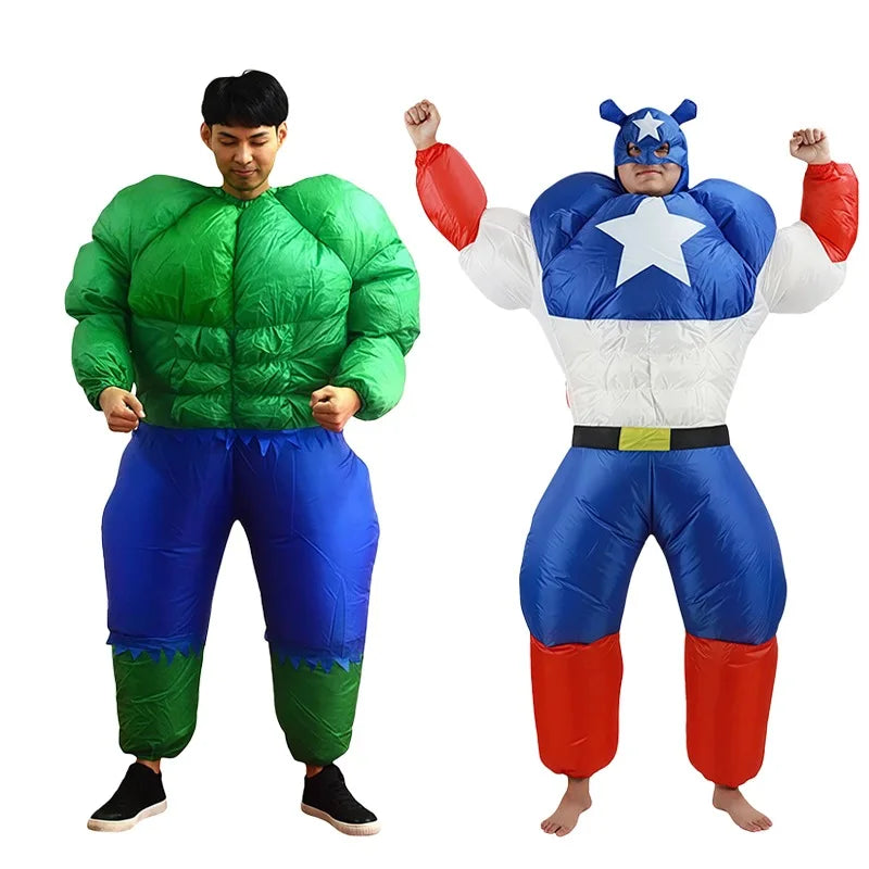 Disfraz Hinchable de los Vengadores Hulk - Pantalones Azules