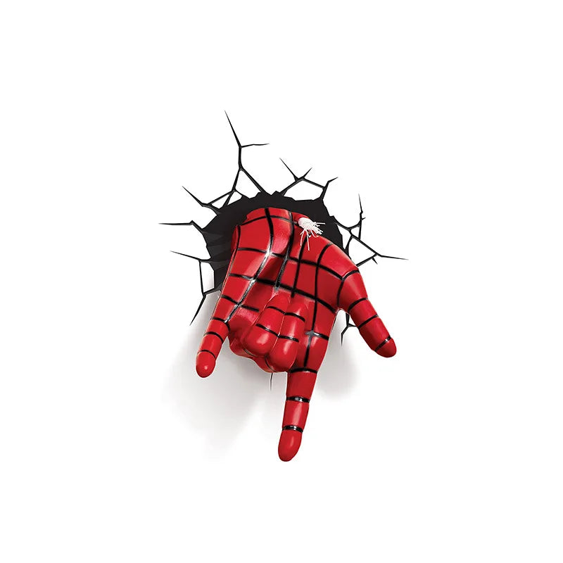 Avengers Iron Man Captain America Aufkleber - 3D Trompe-l'œil Wandbild