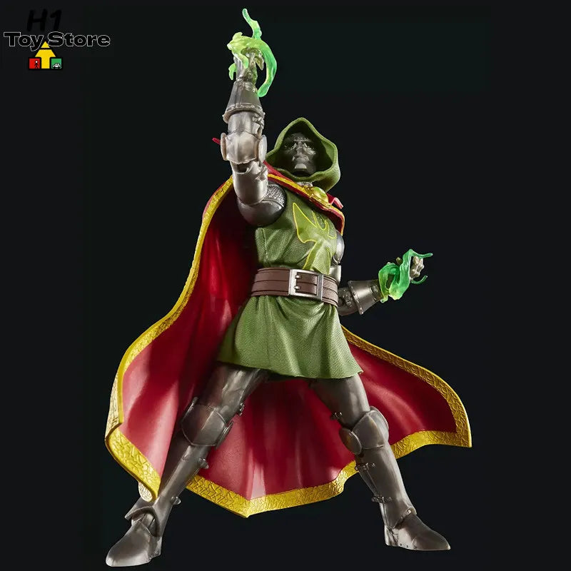 Figurine Marvel Legends Doctor Doom - Échelle 1/12 Effets Magiques Verts