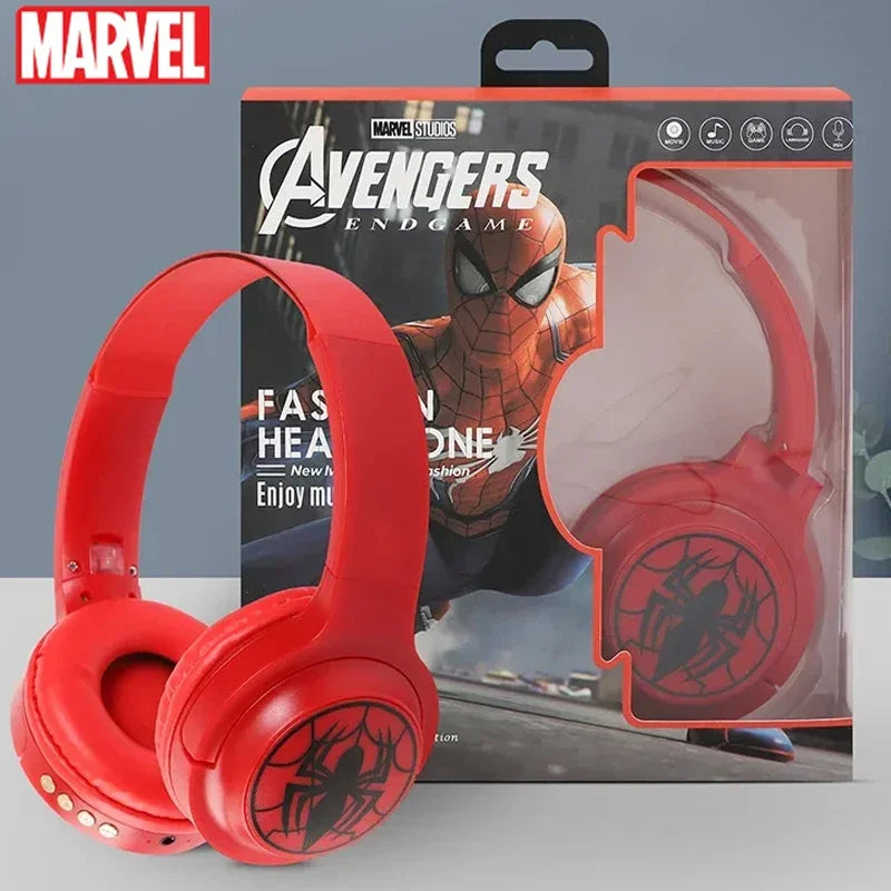Avengers Bluetooth-Kopfhörer – rot-goldenes Logo