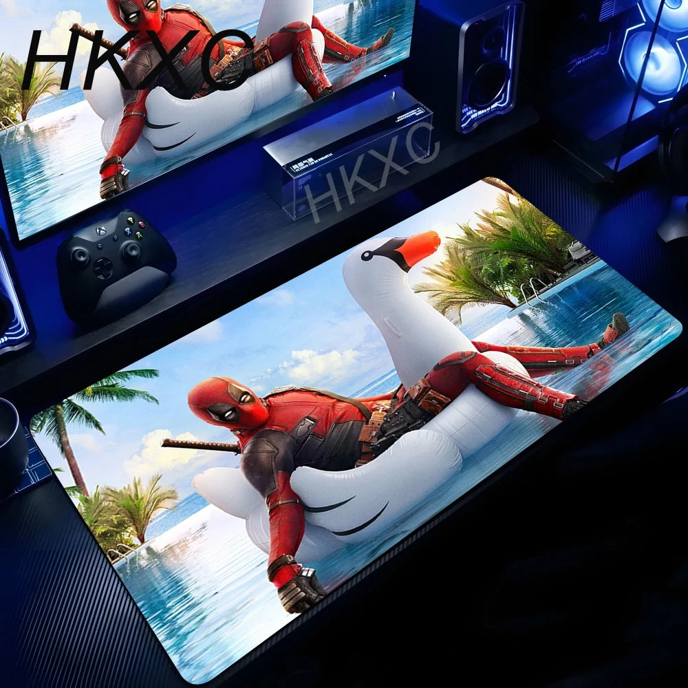 Alfombrilla de ratón Marvel Deadpool - Cisne inflable de playa