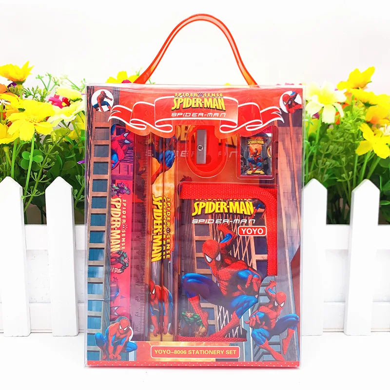 Kit Escolar Los Vengadores - Goma Sacapuntas Cuaderno