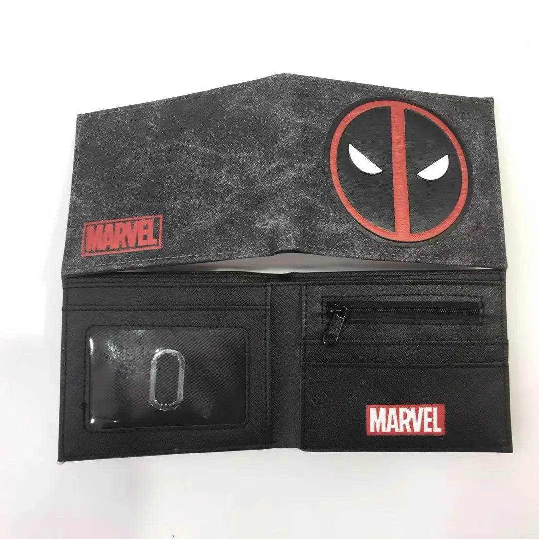 Monedero Avengers Deadpool - Cómic Abierto Rojo