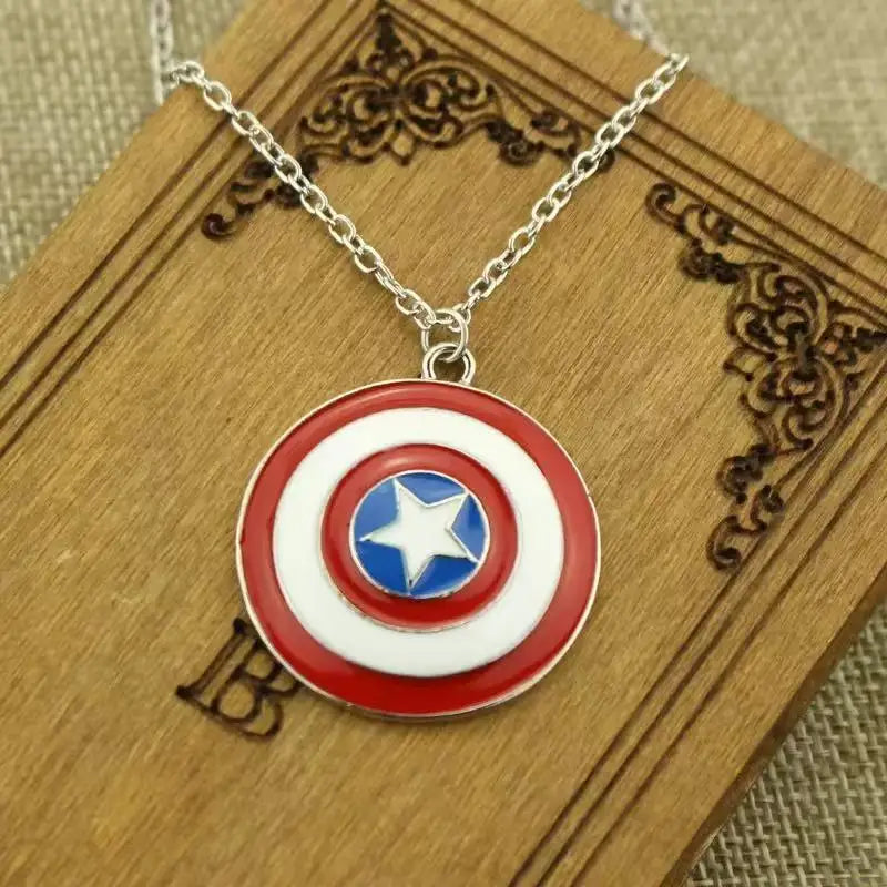 Halskette Avengers Captain America - Schild-Anhänger