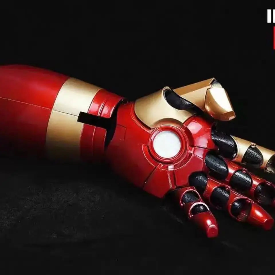 Iron Man Mechanischer Arm - Unterarm MK42 Rot und Gold