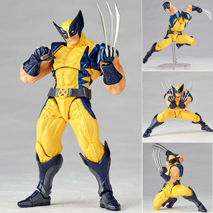 Figura de Wolverine - Garras y Traje Amarillo