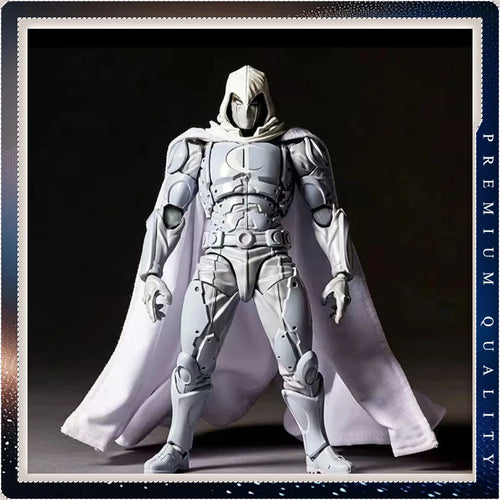 Figura Moon Knight - Armadura Blanca con Capa