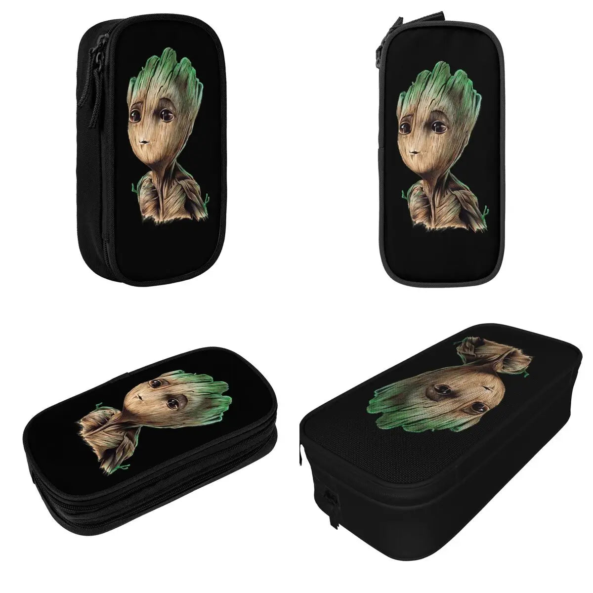 Trousse Avengers Baby Groot - I Am Groot Cartoon Fond Blanc