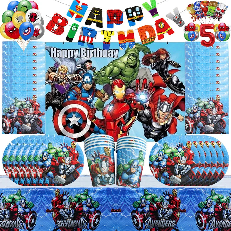 Avengers Geburtstagsdeko - Löffel x10