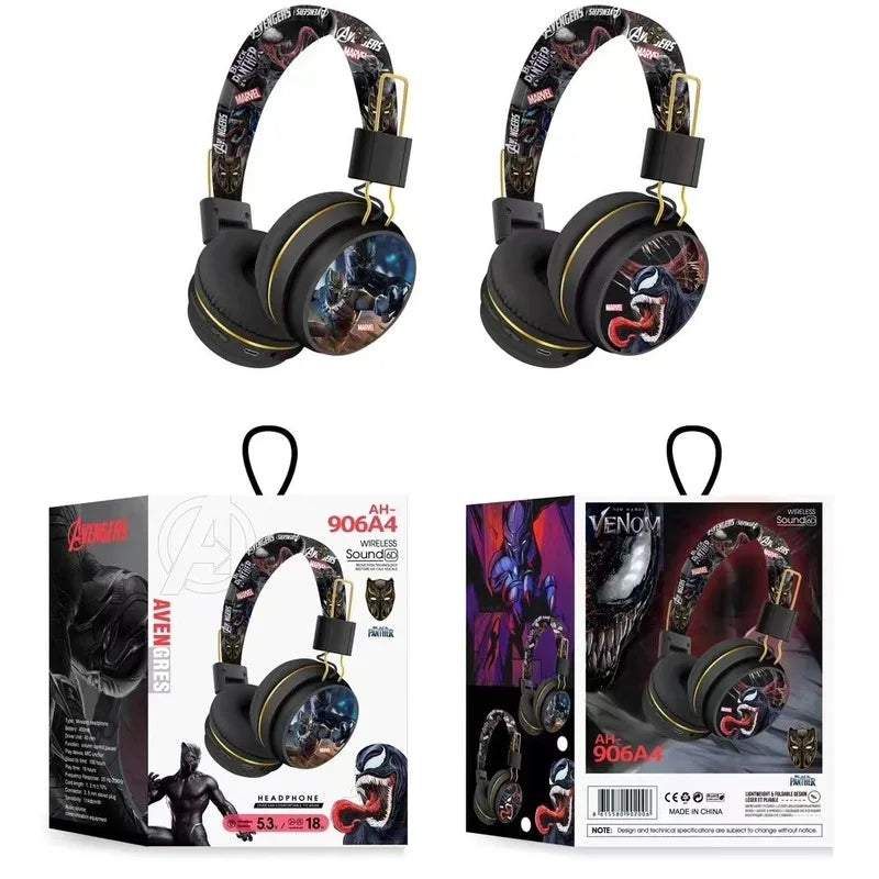 Auriculares Bluetooth Avengers Iron Man Capitán América - Azul