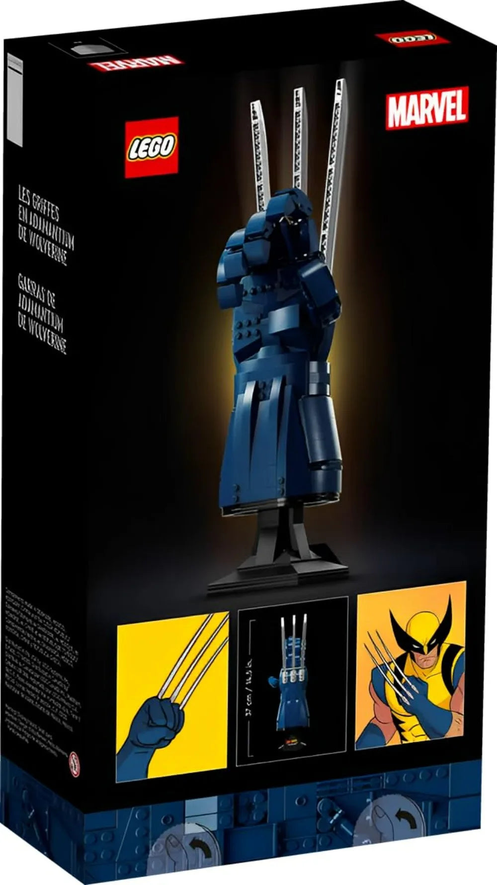 LEGO Marvel 76250 - Griffes Adamantium de Wolverine X-Men'97 596 Pièces