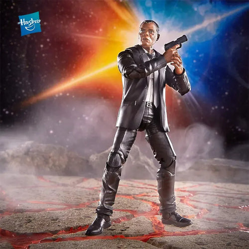 Figura Marvel Legends Nick Fury - Colección Hasbro 6 Pulgadas