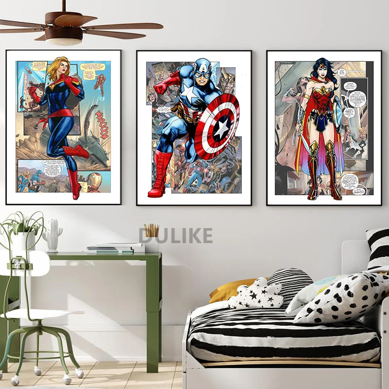 Póster Flash - Historieta