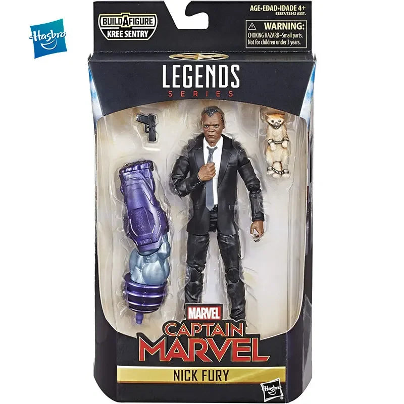 Figura Marvel Legends Nick Fury - Colección Hasbro 6 Pulgadas