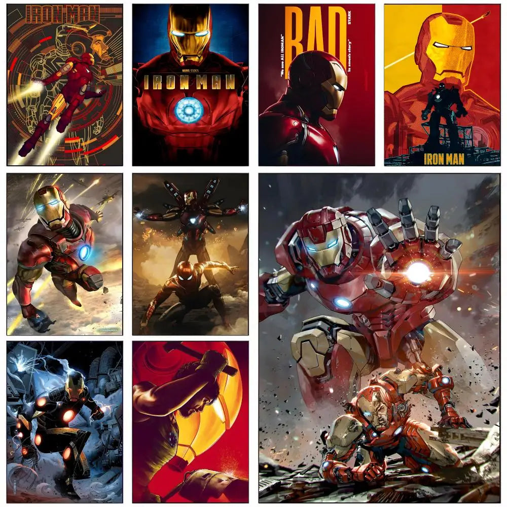 Sticker Iron Man - Silhouette Nocturne