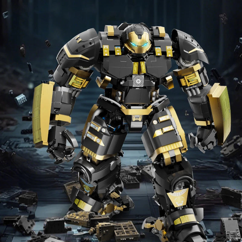 Figura de Ladrillos Avengers Hulk Buster - Construcción de 2300 Piezas