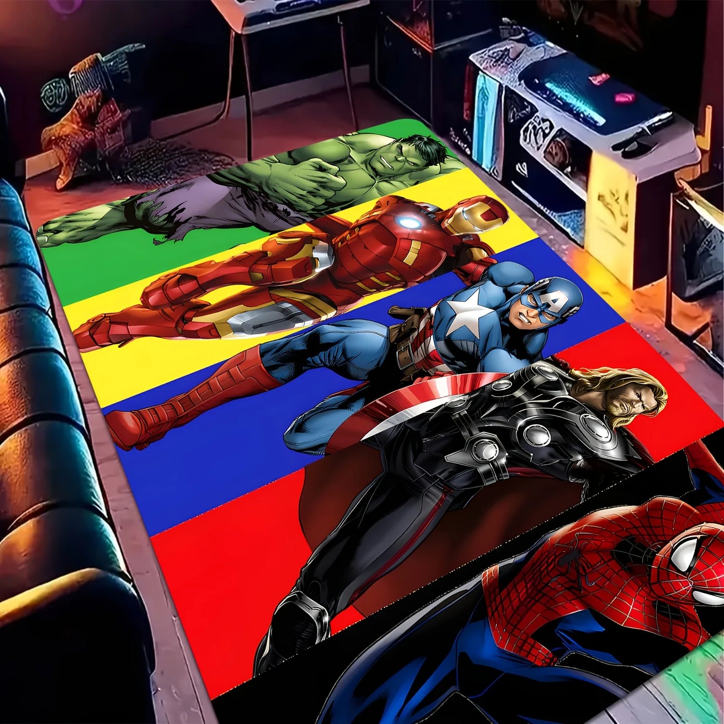 Alfombra de Vengadores Lady Deadpool - Lucha de armas Comic