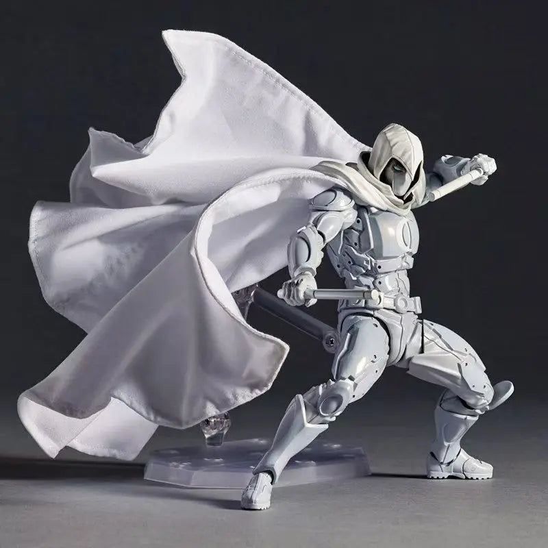 Figura Moon Knight - Armadura Blanca con Capa