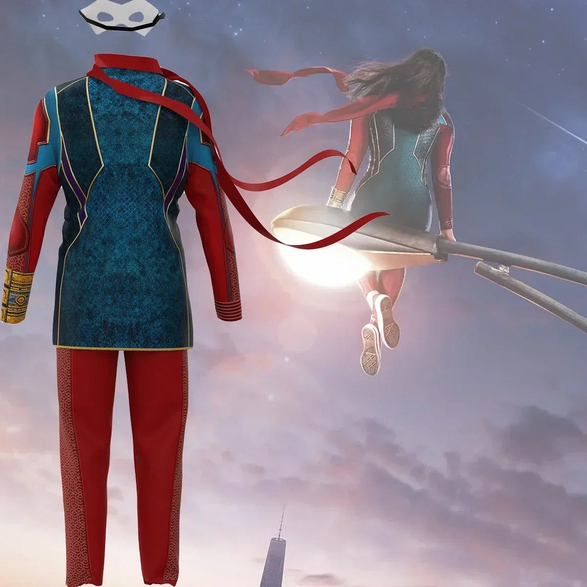 Combinaison Cosplay Ms. Marvel - Kamala Khan