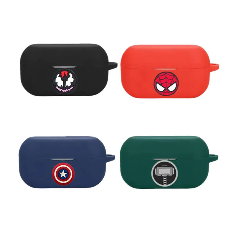 Coque Écouteurs Avengers - Logo A Blanc