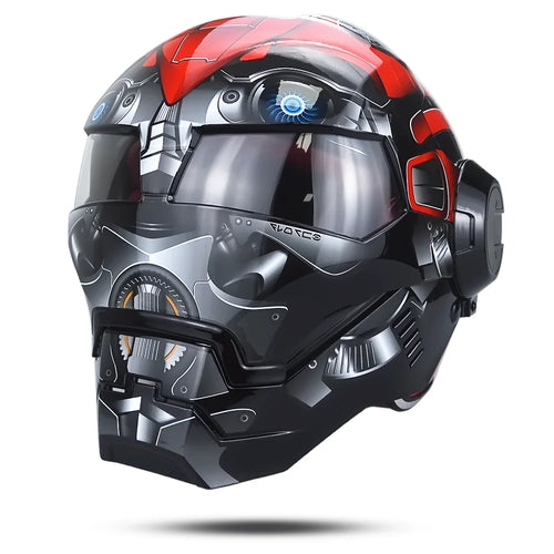 Casco Iron Man Avengers - Cosplay Abeja Roja