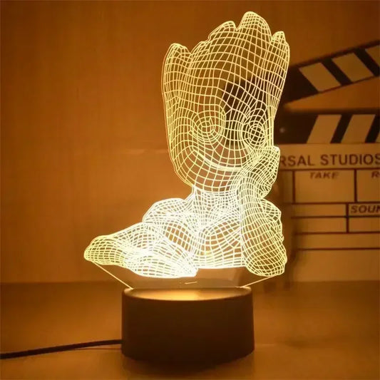Lampe LED Avengers Héros Cape - 3D 18cm