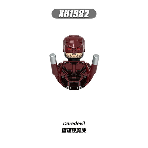Daredevil-Figur – rote Minifigur
