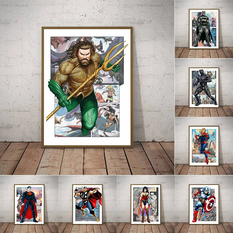 Póster Flash - Historieta