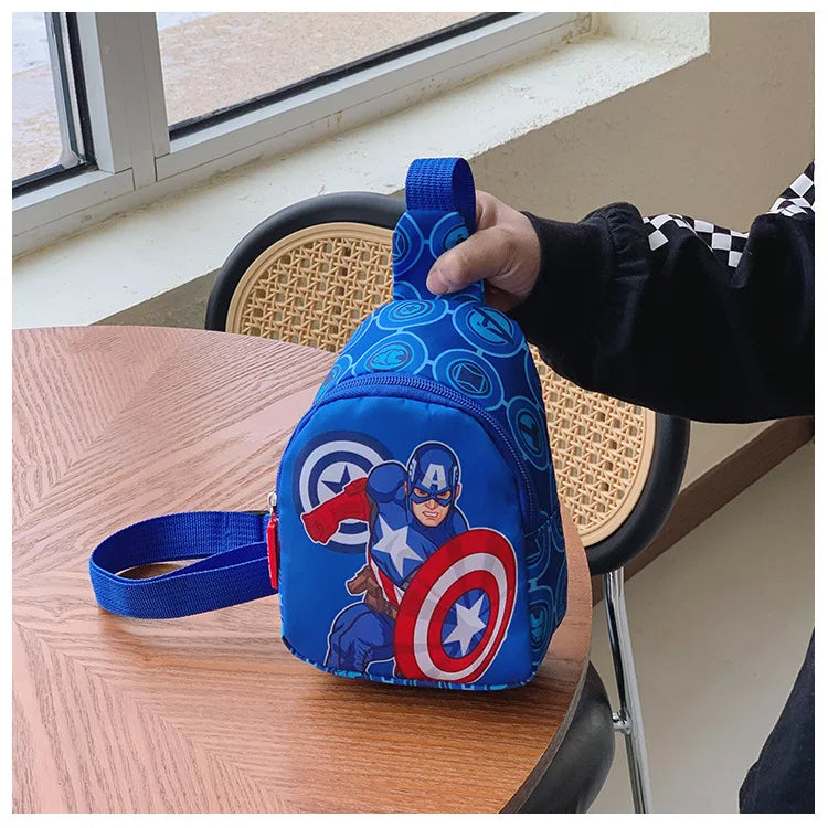 Bolso Bandolera Avengers Hulk - Bolso Pecho Verde para Niño